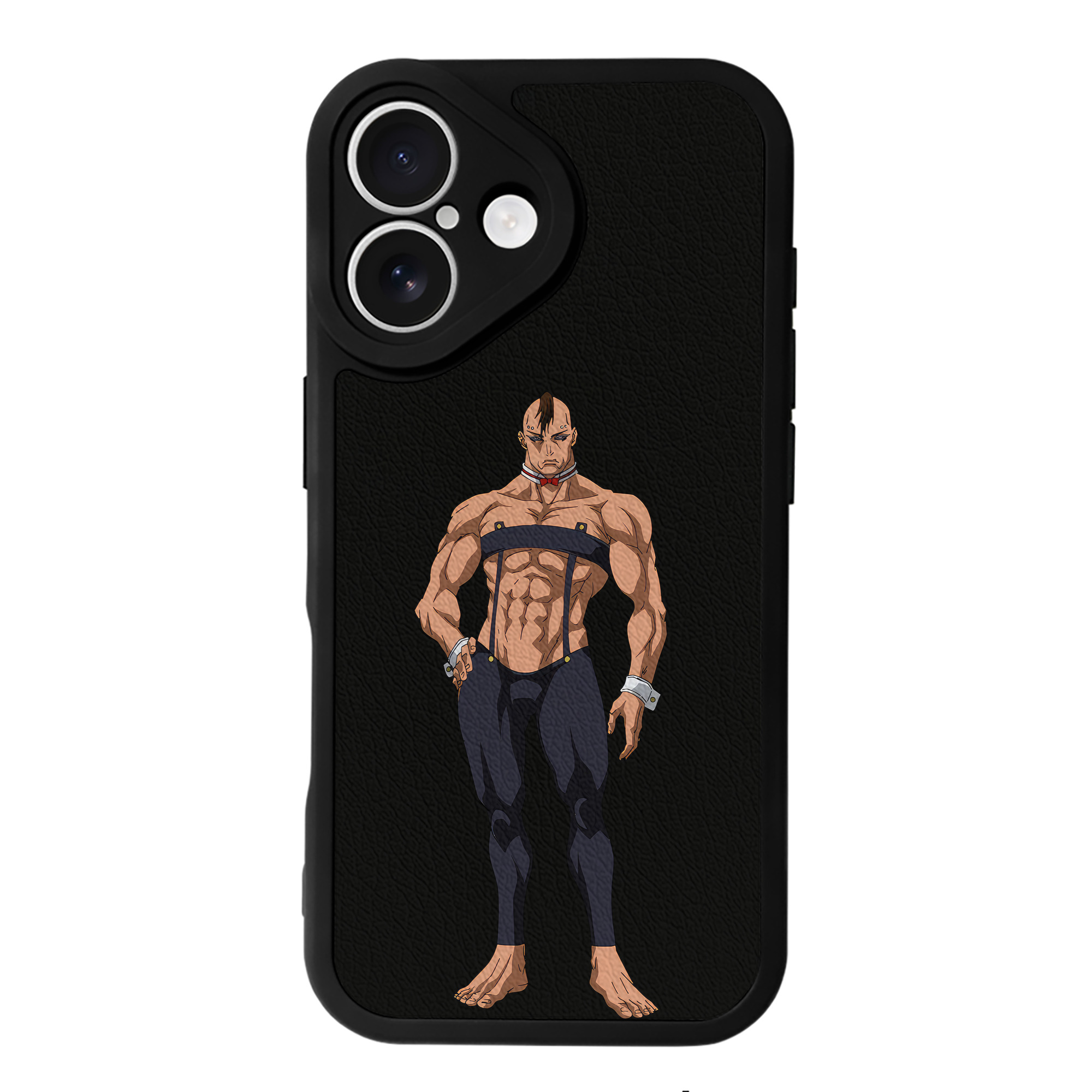 （画像用） 呪術廻戦 Jujutsu Kaisen 【iPhone 16シリーズ対応】シリコンスマホケース（レザー調） 材質：シリコン